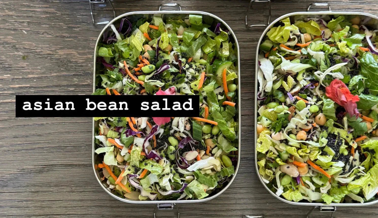 Asian dense bean salad – Blueprint Bryan Johnson