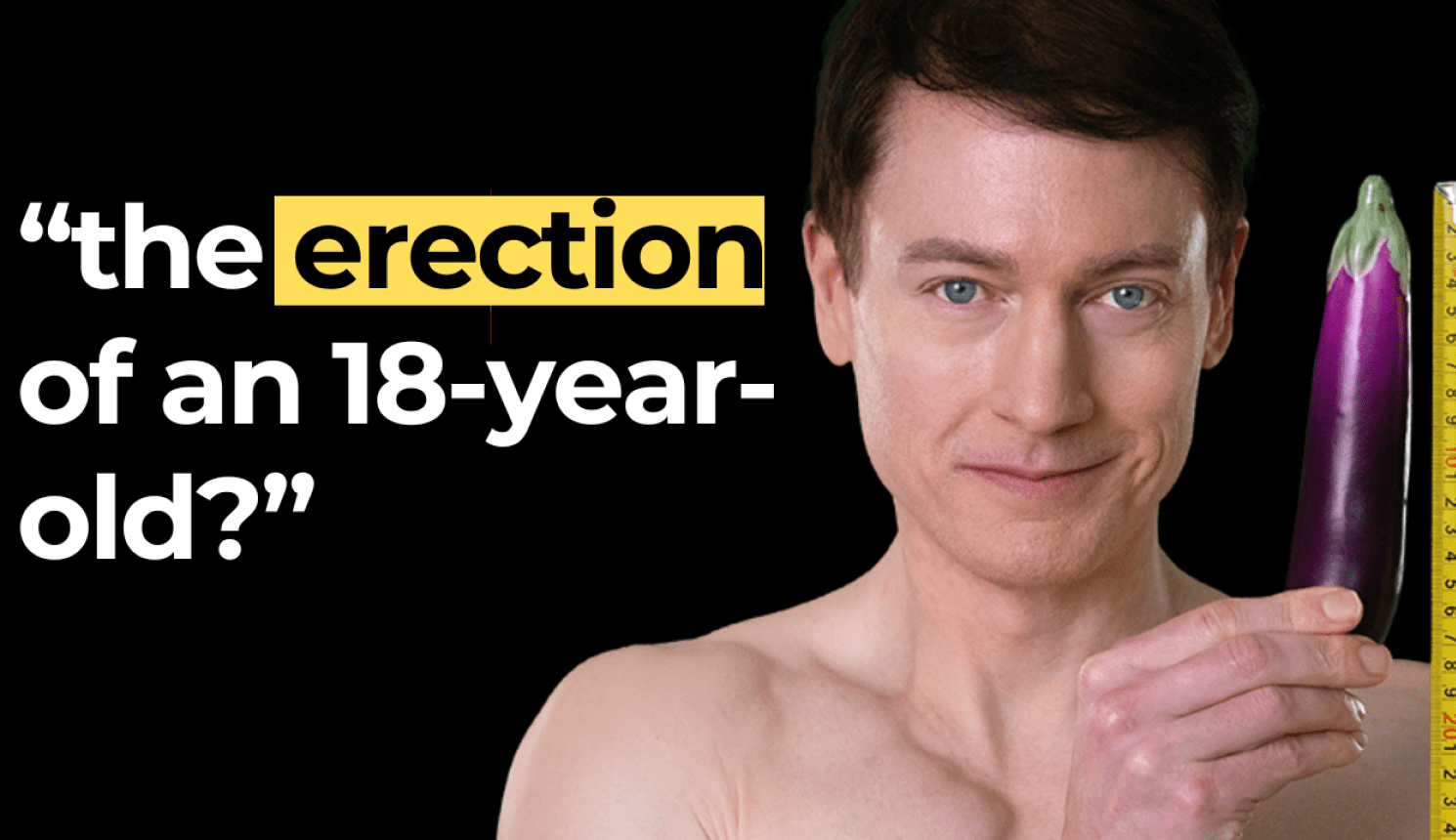 How I’m de-aging my penis