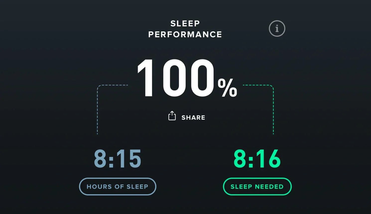 How to get 100% sleep score while flying