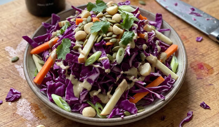 Macadamia Nut Slaw Recipe