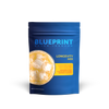 Blue package of Blueprint Brian Johnson Longevity Mix on a white background