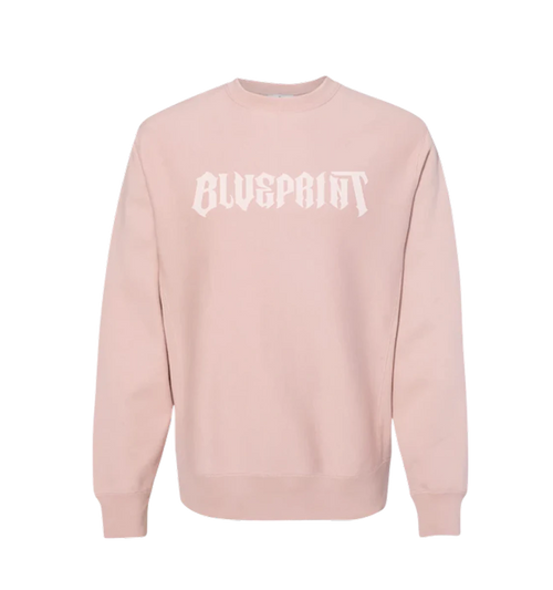 Blueprint Pink Crewneck