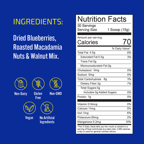 Blueprint Bryan Johnson Blueberry Nut Mix