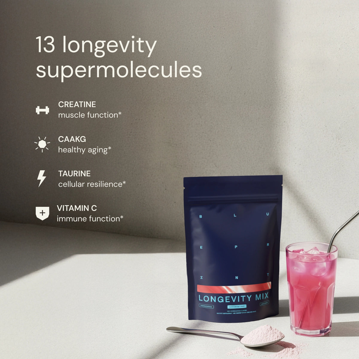 Longevity Mix - Blood Orange Blueprint Bryan Johnson Longevity Mix - Blood Orange Blueprint Bryan Johnson
