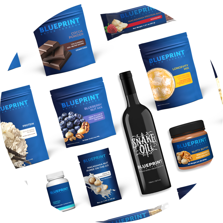 I ate 15 pounds (7kg) of cocoa... Blueprint Bryan Johnson