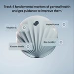 Track four health markers — vitamin C, hydration, ketones and bio-acidity — with at-home U-Scan
