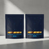 Two packages of Metabolic Protein on a gray surface with a light gray background #banana_30-day