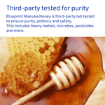 Boost your health with premium New Zealand Manuka honey, packed with 260+ MGO for powerful antibacterial support, immune health, and natural energy.
	•	Pure & Natural: Cold-extracted, additive-free, and toxin-free.
	•	Versatile: Supports energy, wound healing, sore throats, and overall wellness.
	•	Sustainably Sourced: Harvested from New Zealand’s pristine environment.
	•	Natural Energy: Low glycemic index for sustained energy and active lifestyles.