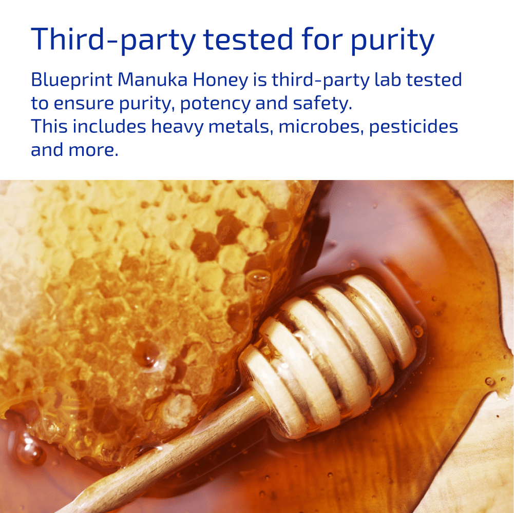 Boost your health with premium New Zealand Manuka honey, packed with 260+ MGO for powerful antibacterial support, immune health, and natural energy.
	•	Pure & Natural: Cold-extracted, additive-free, and toxin-free.
	•	Versatile: Supports energy, wound healing, sore throats, and overall wellness.
	•	Sustainably Sourced: Harvested from New Zealand’s pristine environment.
	•	Natural Energy: Low glycemic index for sustained energy and active lifestyles.