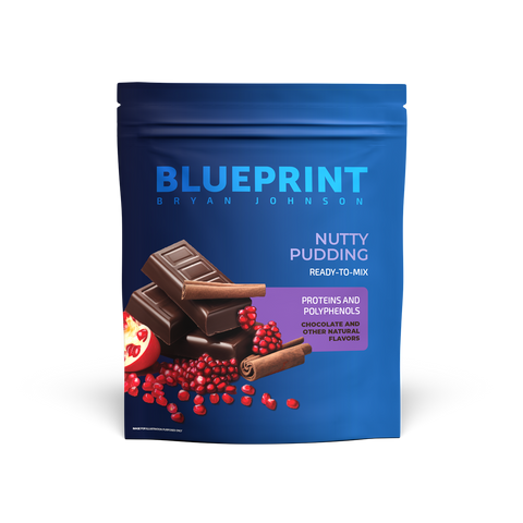 With 26g of plant protein in each serving, Blueprint Bryan Johnson's Nutty Pudding delivers the essential amino acids your body needs for optimal muscle function and repair.