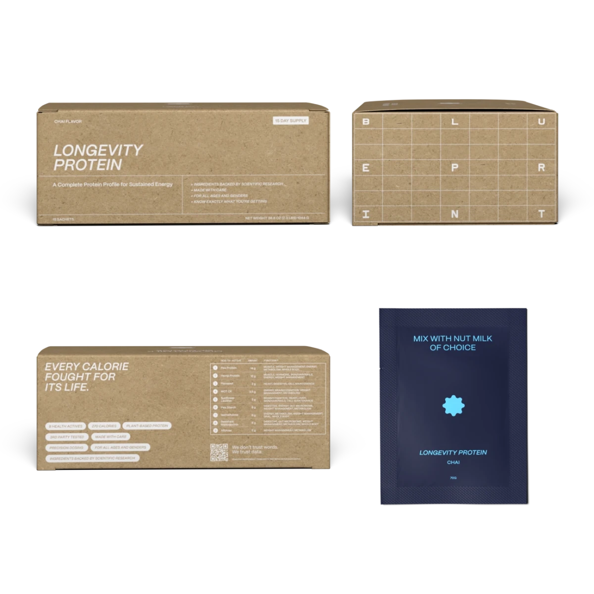 Metabolic protein single serve travel packs 