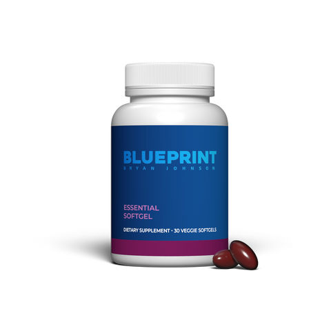 Packed with 7 essential fat-soluble nutrients per serving, Blueprint Bryan Johnson's Essential Softgel is designed to support your body's vital functions and promote longevity. Each softgel contains a potent blend of carefully selected ingredients, including Zeaxanthin, a powerful antioxidant carotenoid that specifically targets the retina, ensuring your eyesight remains sharp and clear.