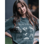 Lifestyle image of girl wearing Super Veggie T-Shirt

