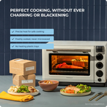 Tovala smart oven cooking a Blueprint meal precisely, without charring, for consistent longevity nutrition