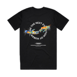 Back of Evolution Of Human T-Shirt on white background